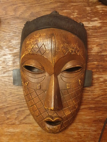 Large tribal african - face, mask